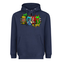 Navy oh holy night Heavyweight Hoodie - CowhideDigitalArt