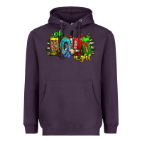 Plum oh holy night Heavyweight Hoodie - CowhideDigitalArt