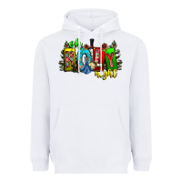 White oh holy night Heavyweight Hoodie - CowhideDigitalArt