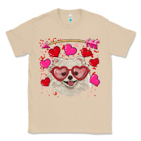 Mushroom Valentine's day white pomeranian Classic Tee - RanaPortraitStore
