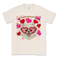 Natural Valentine's day white pomeranian Classic Tee - RanaPortraitStore