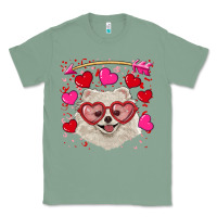Sage Valentine's day white pomeranian Classic Tee - RanaPortraitStore