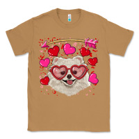 Toasted Coconut Valentine's day white pomeranian Classic Tee - RanaPortraitStore