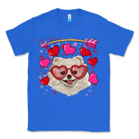 True Royal Valentine's day white pomeranian Classic Tee - RanaPortraitStore