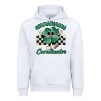 White shenanigans coordinator Urban Hoodie - MaliasSmallBusiness