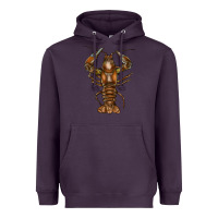 Plum crawfish Heavyweight Hoodie - FaDigitalArtStudio