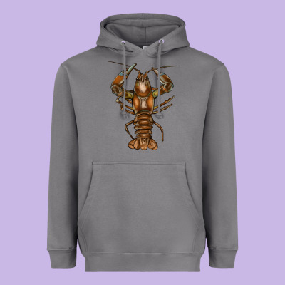 Crawfish Heavyweight Hoodie Designed By Fadigitalartstudio