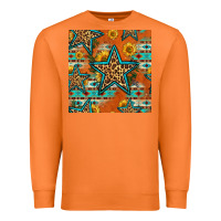 Carrot western stars seamless pattern Premium Sweatshirt - HRA Design Shop
