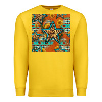 Lemon western stars seamless pattern Premium Sweatshirt - HRA Design Shop