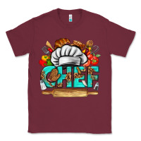 Burgundy chef Classic Tee - texasbilliewilder