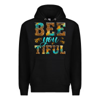 Black Western Bee You Tiful Bee Premium Hoodie - LillyAllenDesigns