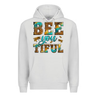 Dove Grey Western Bee You Tiful Bee Premium Hoodie - LillyAllenDesigns