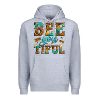 Heather Grey Western Bee You Tiful Bee Premium Hoodie - LillyAllenDesigns
