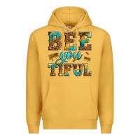 Mustard Western Bee You Tiful Bee Premium Hoodie - LillyAllenDesigns