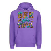Purple Western Bee You Tiful Bee Premium Hoodie - LillyAllenDesigns