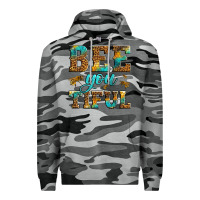 Slate Camo Western Bee You Tiful Bee Premium Hoodie - LillyAllenDesigns