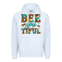 White Western Bee You Tiful Bee Premium Hoodie - LillyAllenDesigns
