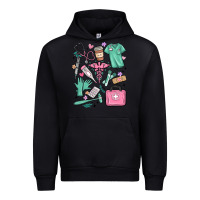 Black can't talk right now doing medical assistant stuff Urban Hoodie - MaliasSmallBusiness