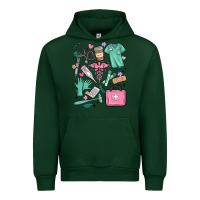 Forest Green can't talk right now doing medical assistant stuff Urban Hoodie - MaliasSmallBusiness