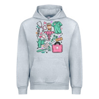 Heather Grey can't talk right now doing medical assistant stuff Urban Hoodie - MaliasSmallBusiness