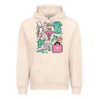 Sandshell can't talk right now doing medical assistant stuff Urban Hoodie - MaliasSmallBusiness