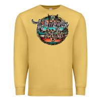 Antique Gold wranglinn mama Premium Sweatshirt - RacoonDesign