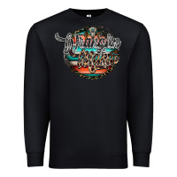 Black wranglinn mama Premium Sweatshirt - RacoonDesign