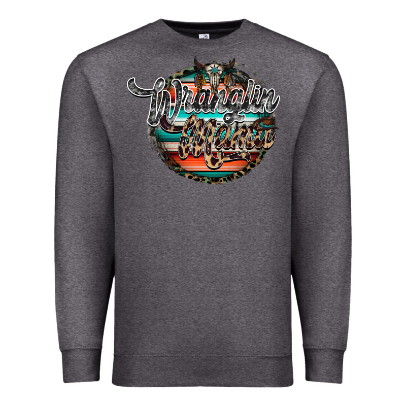 Wranglinn Mama Premium Sweatshirt by RacoonDesign | Teevron