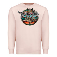 Pale Pink wranglinn mama Premium Sweatshirt - RacoonDesign