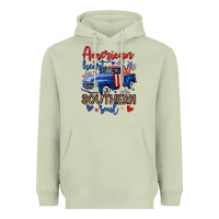 Matcha American heart southern soul truck Heavyweight Hoodie - Neo Western