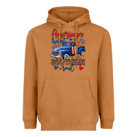 Meerkat American heart southern soul truck Heavyweight Hoodie - Neo Western