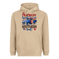 Mushroom American heart southern soul truck Heavyweight Hoodie - Neo Western