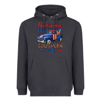 Smoke American heart southern soul truck Heavyweight Hoodie - Neo Western