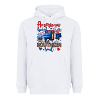 White American heart southern soul truck Heavyweight Hoodie - Neo Western
