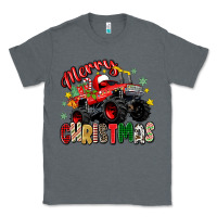 Charcoal Heather merry christmas truck Classic Tee - Zillion Design Studio