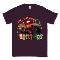 Plum merry christmas truck Classic Tee - Zillion Design Studio