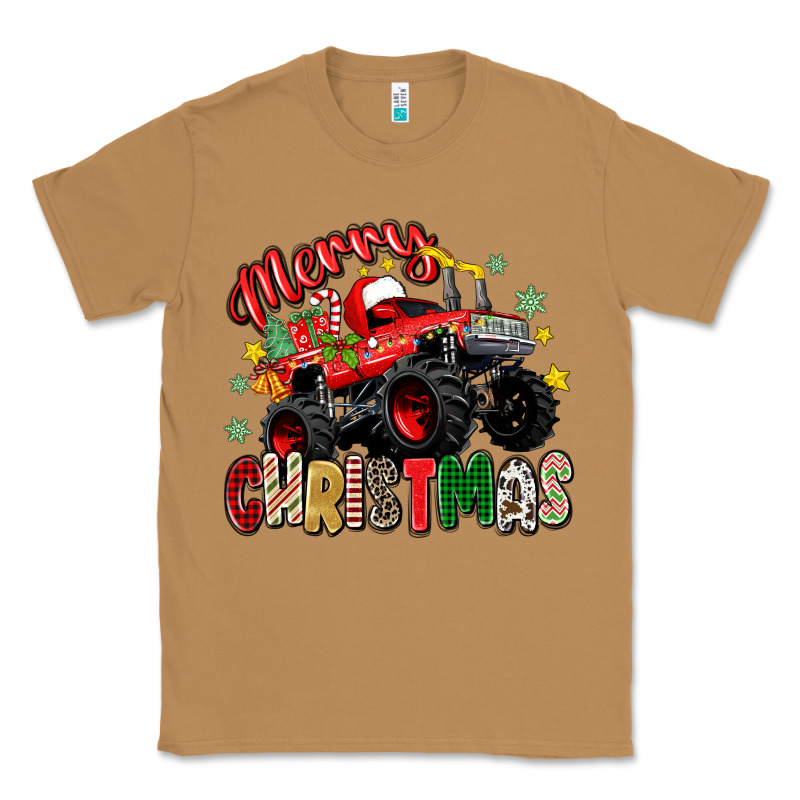 Merry Christmas Truck Classic Tee by Zillion Design Studio | Teevron