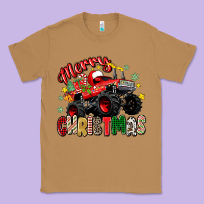 Classic Tee merry christmas truck