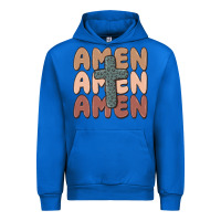 Cobalt amen Urban Hoodie - MaliasSmallBusiness