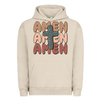 Pigment French Oak amen Urban Hoodie - MaliasSmallBusiness