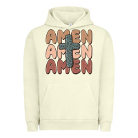 Pigment Pistachio amen Urban Hoodie - MaliasSmallBusiness