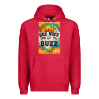 Cardinal bee nice or buzz off Premium Hoodie - LillyAllenDesigns