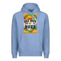Colony Blue bee nice or buzz off Premium Hoodie - LillyAllenDesigns