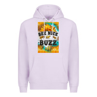Lilac bee nice or buzz off Premium Hoodie - LillyAllenDesigns