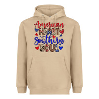 Mushroom American heart southern soul Heavyweight Hoodie - Neo Western