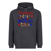 Smoke American heart southern soul Heavyweight Hoodie - Neo Western