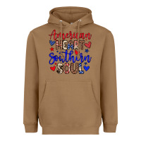 Toasted Coconut American heart southern soul Heavyweight Hoodie - Neo Western