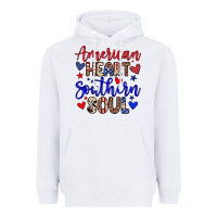 White American heart southern soul Heavyweight Hoodie - Neo Western