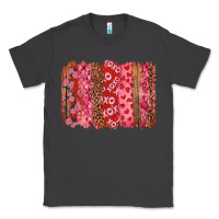 Smoke Valentine's Day Brushstrokes with Roses Classic Tee - RanaPortraitStore