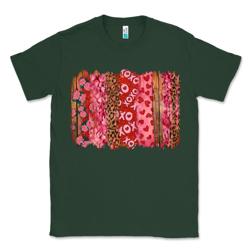 Valentine's Day Brushstrokes With Roses Classic Tee by RanaPortraitStore | Teevron